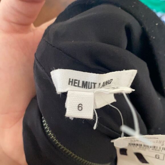 Helmut Lang Speckled Wool Blend Dress Event Party Cocktail Feminine Brand New - Picture 4 of 10